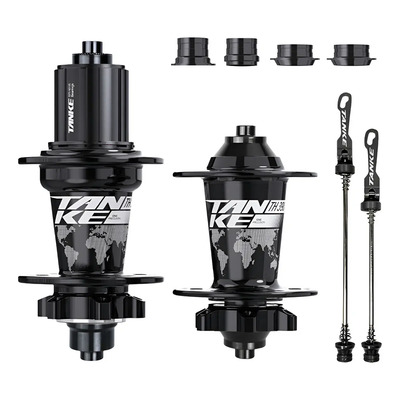 Mazas Tronadoras Mtb 32 Hoyos Hg 7-12v Aluminio Tanke Th390 Color Negro | Meses sin interés