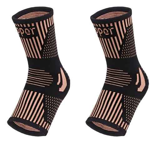Tobilleras De Compresion Cobre Para Dolor Fascitis Plantar