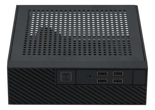 Estojo De Computador M10 Itx Htpc Host Chassi Gabinete Usb2.