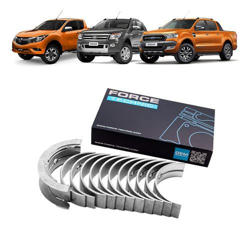 Metales Bancada 0,50 3.2 Ford Ranger Mazda Bt50 (2013-2022)