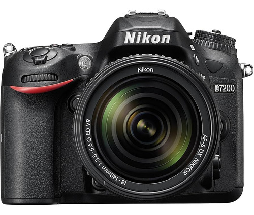  Nikon Kit D7200 + Lente 18-140mm Dslr - Perfeito Estado