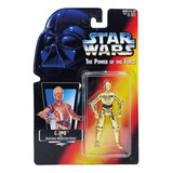 Kenner - Power Of The Force - Red Card - Star Wars - C-3po