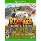 Xbox One Rock Of Ages 3: Make & Break Juego Físico Sellado 