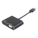 Cabo Adaptador Usb 3.0 Para Hdmi Vga Video Audio 1080p