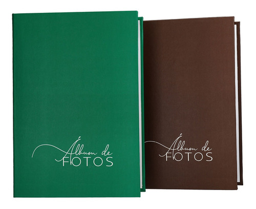 Album De Fotos Para 500 Fotos 10x15 Verde Marrom Azul Preto