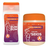 Creme Aumenta Bumbum E Seios Kit C/2 Envio Imediato E Nf 