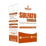 Sulfato Ferroso 120 Cáps - Nelnutri Sabor Sem Sabor