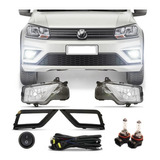 Kit Faro Auxiliar Gol Trend G8 Voyage 2019 2020 2021 Complet