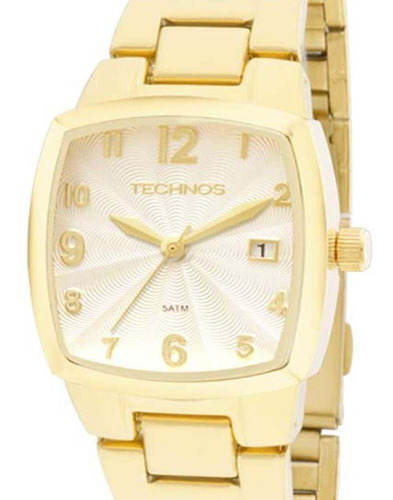 Relógio Technos Feminino Dourado Mini 2015caf/4k