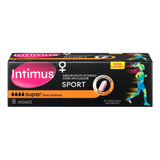 Intimus Absorvente Interno Super Sport Com 8 Unidades