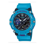 G Shock Ga 2200 2adr Original Fibra De Carbono Azul