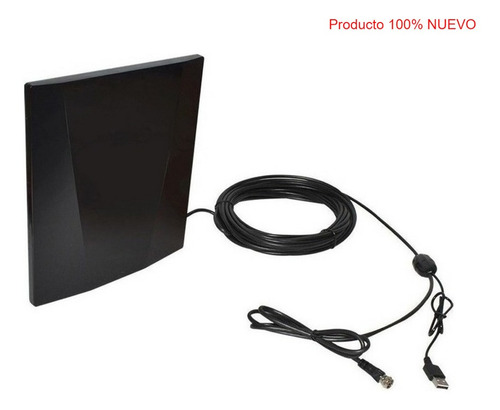 Antena De Tv Senial Digital Hd Interior Exterior Usb