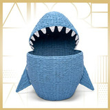 Cesto De Ropa Sharky De Adore Decor Compatible Con Niños Y M