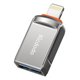 Adaptador Otg Usb 3.0 Compatível iPhone iPad - Mcdodo