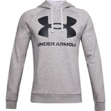 Hoodie Under Armour Rival Fleece Big Logo Hd-gris