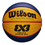 Wilson Fiba 3x3 Official Game Basketball Orange, Intermed