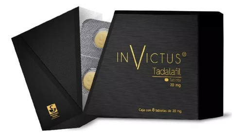 Invictus Tadalafil 20mg Con 8 Tabletas