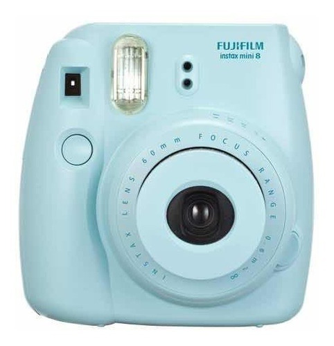 Cámara Fujifilm Instax Mini 8 Azul Celeste + Estuche