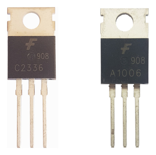 Transistor Par 2sa1006 2sc2336 (8 Pares) A1006 C2336