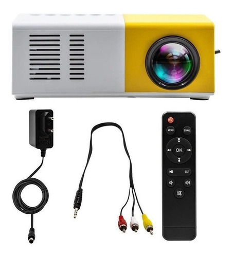 Mini Proyector Portátil Full Hd Led 600 Lúmenes Usb Sd Hdmi