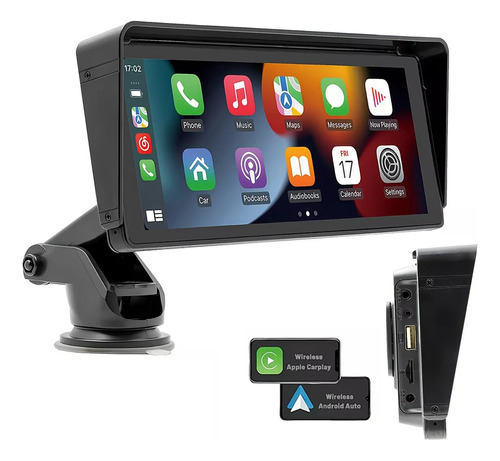 Auto Estereo Coche Mp5 Con Mirrorlink Pantalla Táctil De 7  