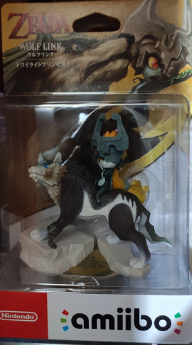 Amiibo Link Lobo Wolf The Legend Of Zelda Nintendo Nuevo Jp