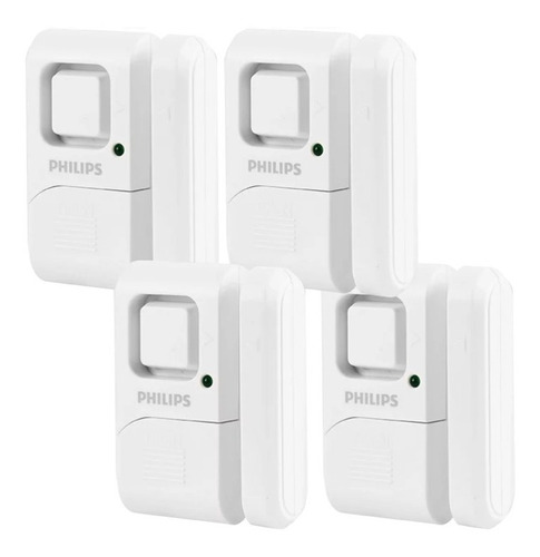 Alarma Para Puertas Y Ventanas Philips 4pack