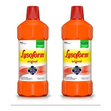 Desinfetante Lysoform Bruto Mata 99,9% Bactérias Doenças 2un