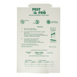 Pest Pro Tabla De Pegamento Para Ratón, Araña, Cucaracha Y I