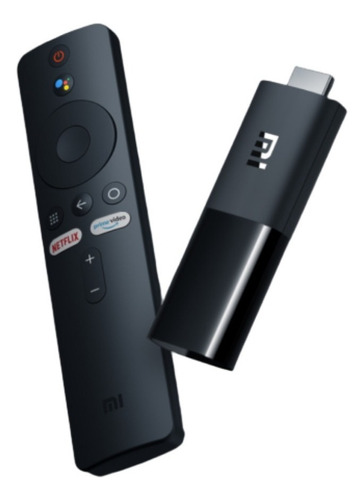 Reproductor Portátil De Streaming Xiaomi Mi Tv Stick 4k Us Color Negro Tipo De Control Remoto De Voz