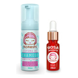 Kit Kokeshi Espuma De Chamego + Óleo De Rosa Mosqueta Puro