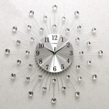 Reloj De Pared Morden 3d Moderno De Metal Y Cristal De Adahx