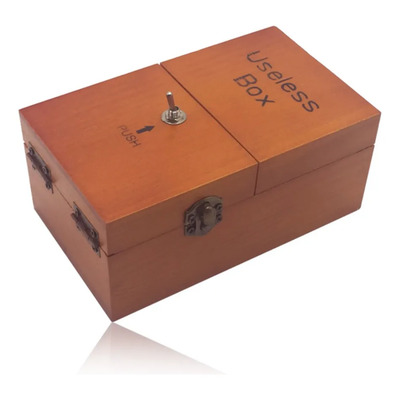Caja Inútil, Decoración De Escritorio, Useless Box /