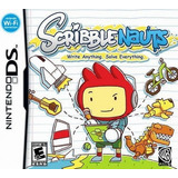 Ds - 2ds - 3ds - Scribble Nauts - Juego Físico Sin Estuche 