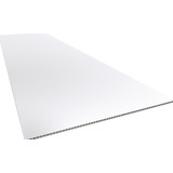 Cielorraso Machimbre Pvc Blanco 20cm X 10mm X Mt Lineal