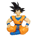 Dragon Ball Z Figura Super Goku Sayayin Sentado Traje 11cm