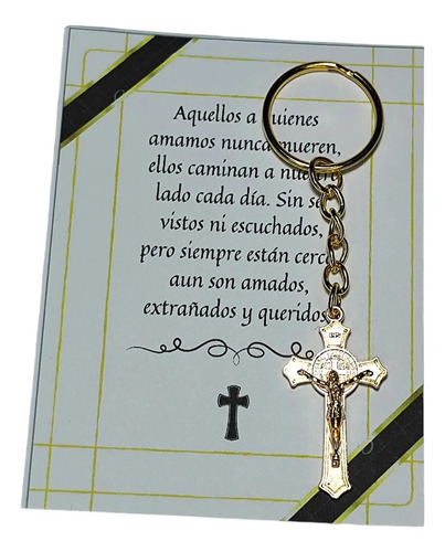Llaveros De Recuerdo Luctuoso 25 Pz | Meses sin interés