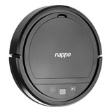 Aspiradora Robot Nappo 3 Modos Limpieza Inteligente Mopa Color Negro