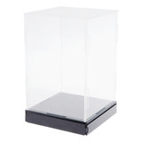 Caja De Exhibición De Acrílico Transparente 20x20x35cm [u]