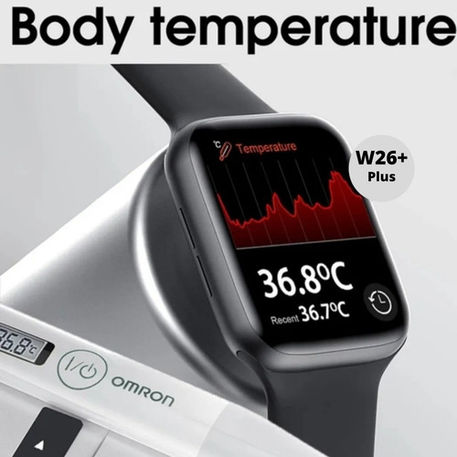 Smartwatch Reloj Smart W26 Llamadas Android iPhone Xiaomi