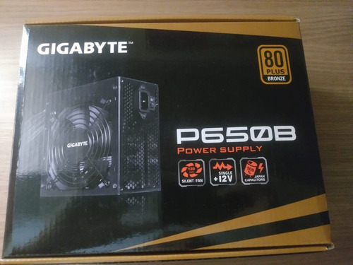 Fuente 650w Gigabyte 80 Plus Bronze (leer Descripción)