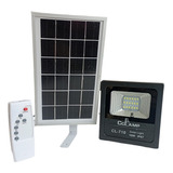 Reflector Solar Led 10w - 3.8w + Control Remoto-clamp Panel 