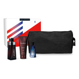 Kit Perfume Malbec Tradicional Oboticário Malbec Blue Bolsa De Viagem Presente Em Promoção Homem Masculino Intenso Fragrância (4 Itens)