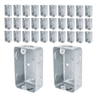 Kit De 32 Cajas Tipo Chalupas De Acero 2x4 , Económica | MercadoLibre