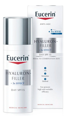 Hyaluron Filler Facial Crema De Día Fps 15 Eucerin