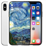 Carcasa Funda Protectora Oleo De Van Gogh Para iPhone X Y Xs