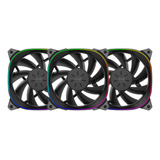 Kit 3 Ventiladores Gamer In Win Sirius Extreme Ase120 120mm