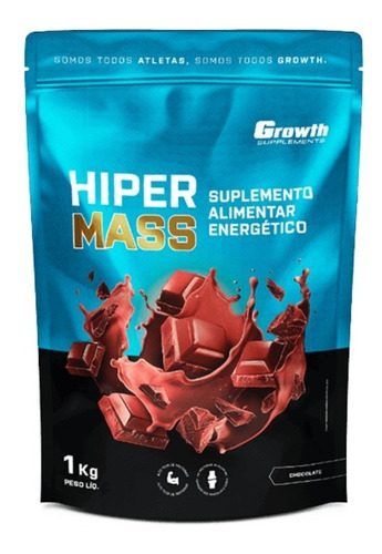 Hiper Mass 1kg Hipercalórico Energetico - Growth Supplements
