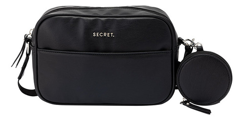 Bandolera Secret Praga Fw24 Negro S