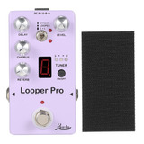 Pedal De Efectos Loop Guitar Effector Looper Tuner Guitar Lo